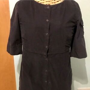 Vintage Eddie Bauer Baby Corduroy Dress, Small